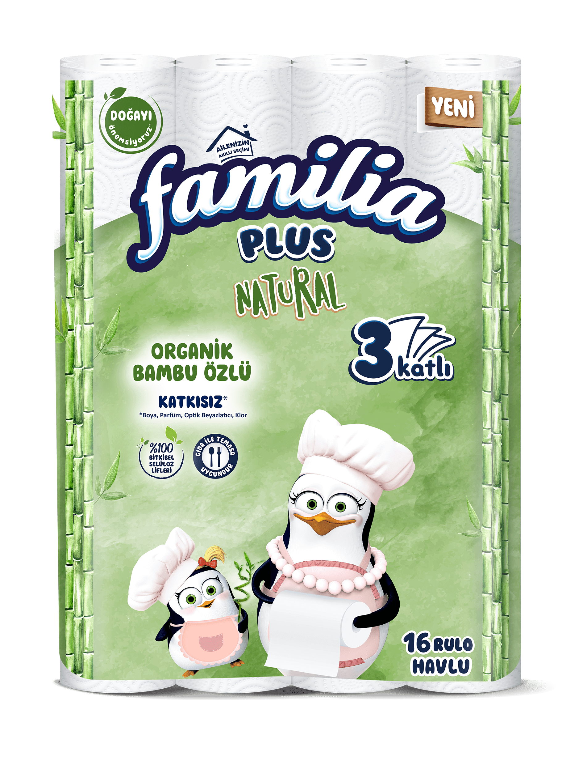 Familia Natural Kağıt Havlu 16'lı