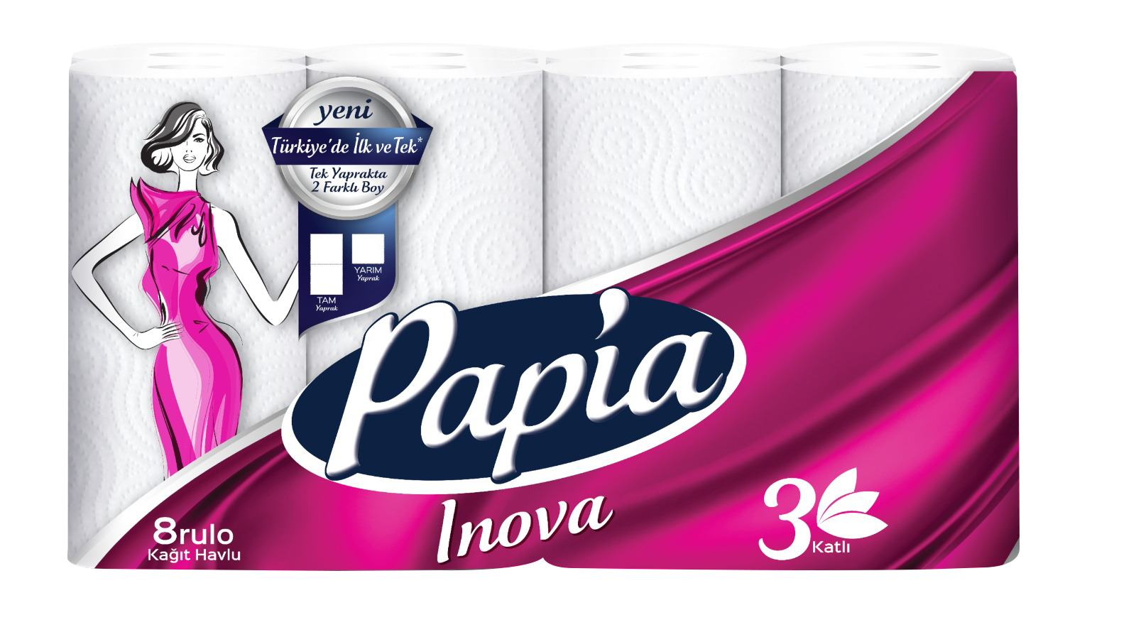 Papia Inova Kağıt Havlu 8'li