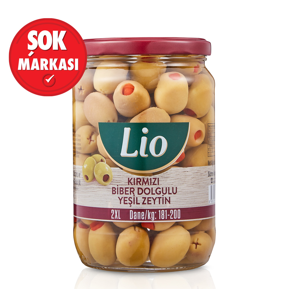 Lio Biberli Yeşil Zeytin(181-200) 400 g