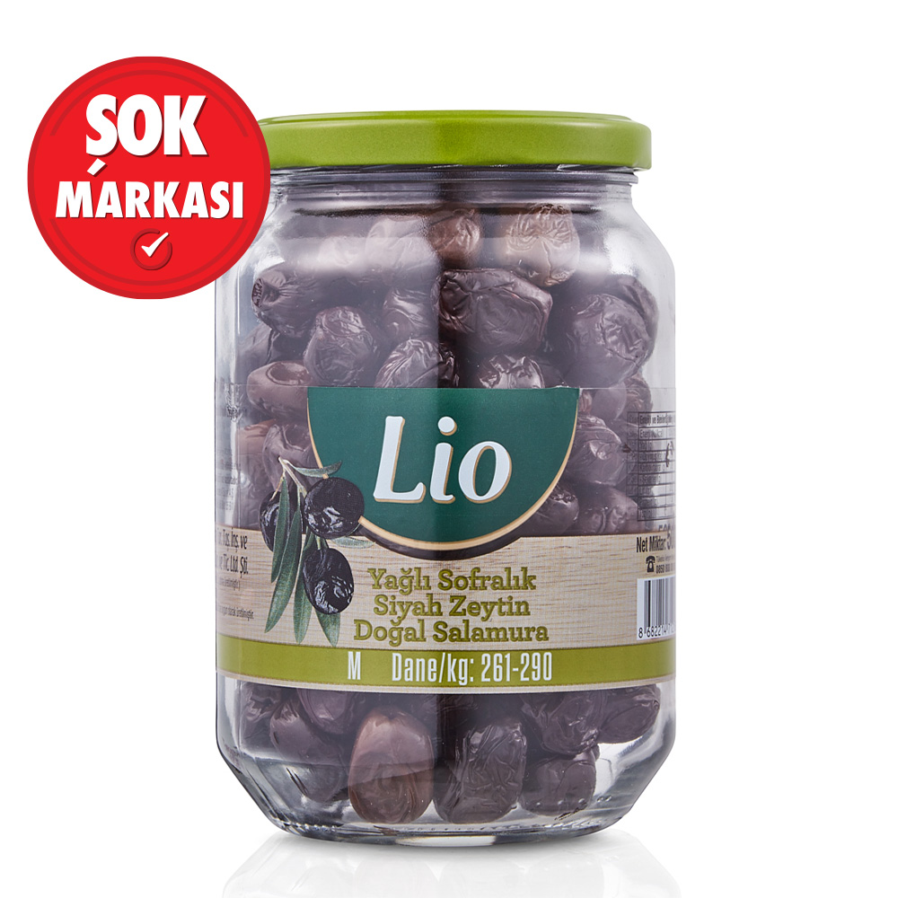 Lio Salamura Siyah Zeytin (261-290) 500 g