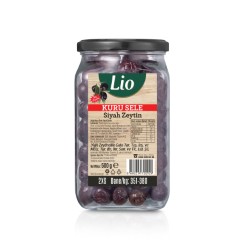 Lio Siyah Zeytin Kuru Sele (351-380) 500 g