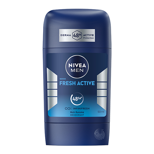 Nivea Men Fresh Active Erkek Stick Deodorant Stick 50 ml