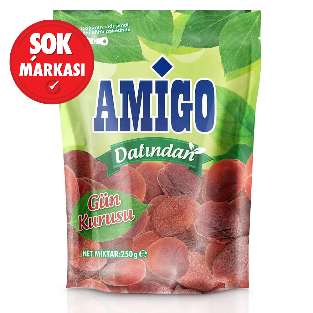 Amigo Dalından Kuru Kayısı Gün Kurusu 250 g