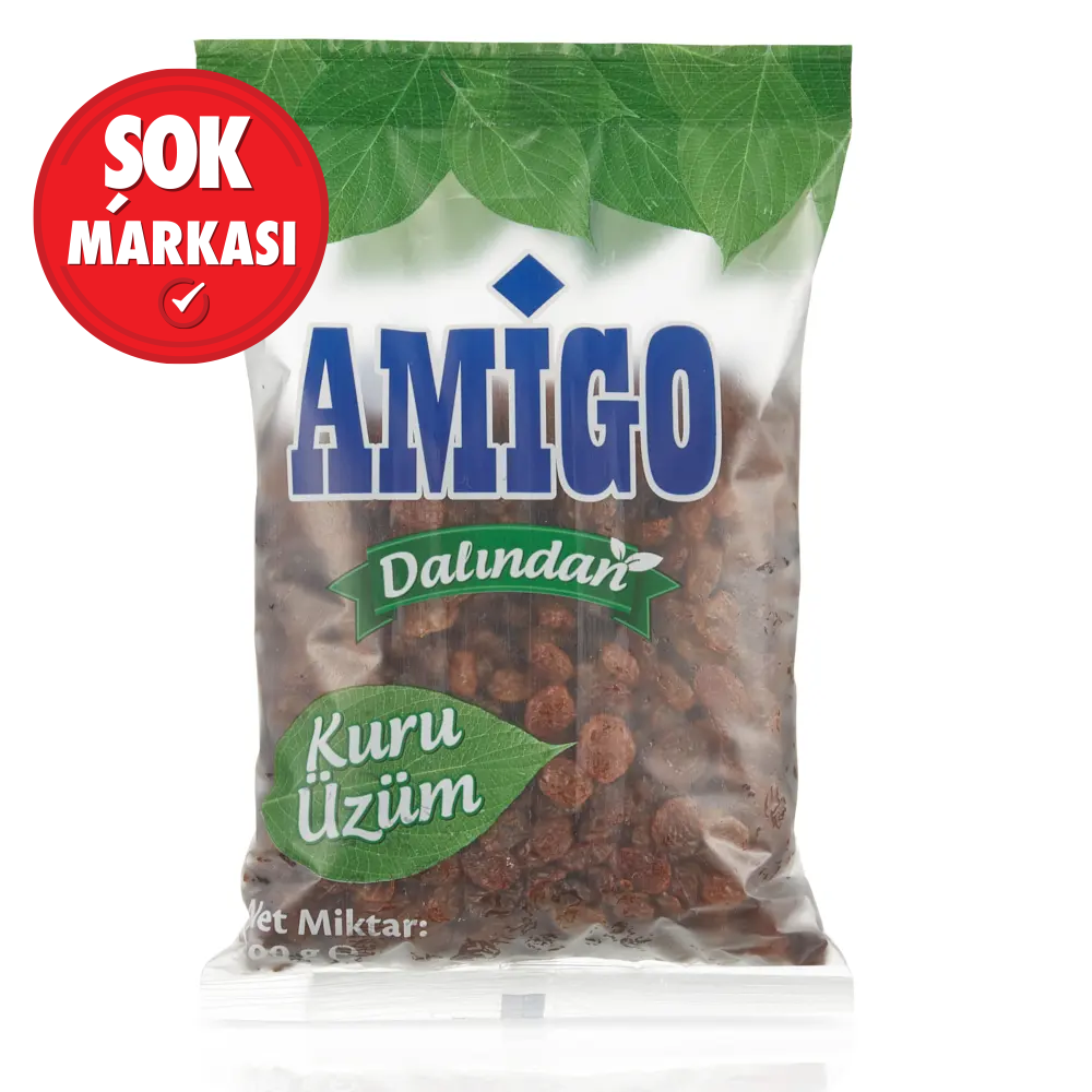 Amigo Dalından Kuru Üzüm 500 g