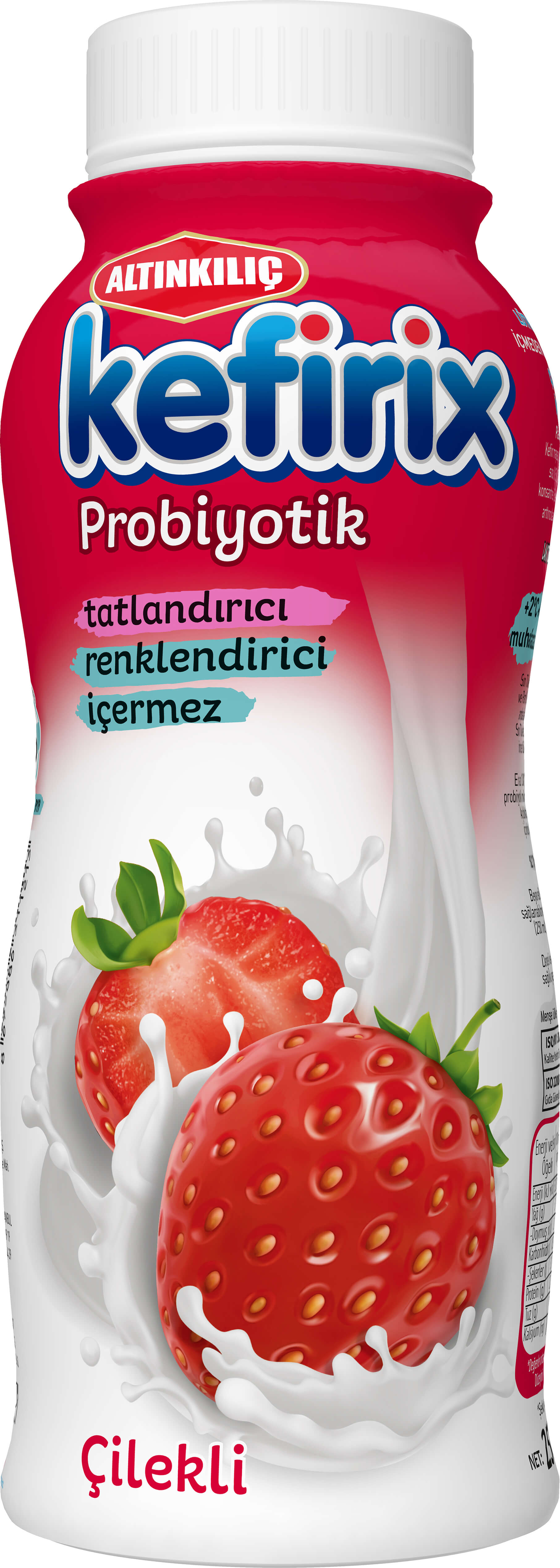 Altınkılıç Kefirix Çilekli 250 ml