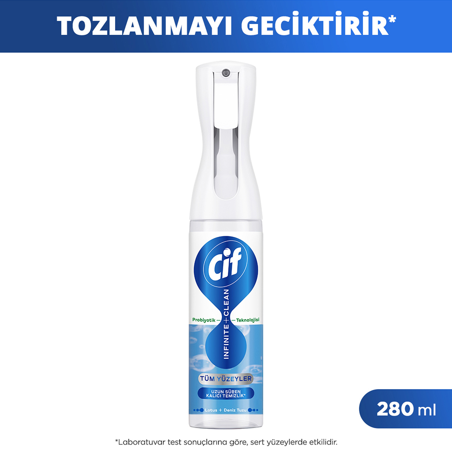 Cif Infinite+Clean Lotus/Deniz Tuzu 280 Ml