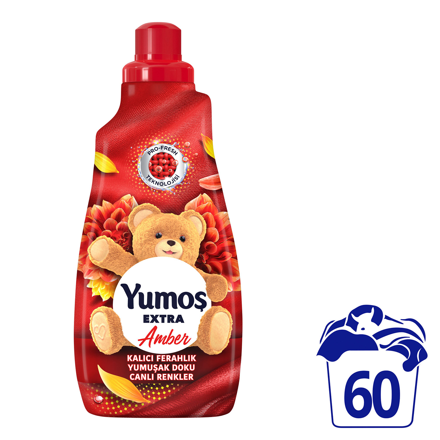 Yumoş Extra Amber Çamaşır Yumuşatıcısı 1440 Ml