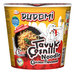 Dudomi Tavuk Çeşnili Kıvırcık Erişte Bardak 60 G
