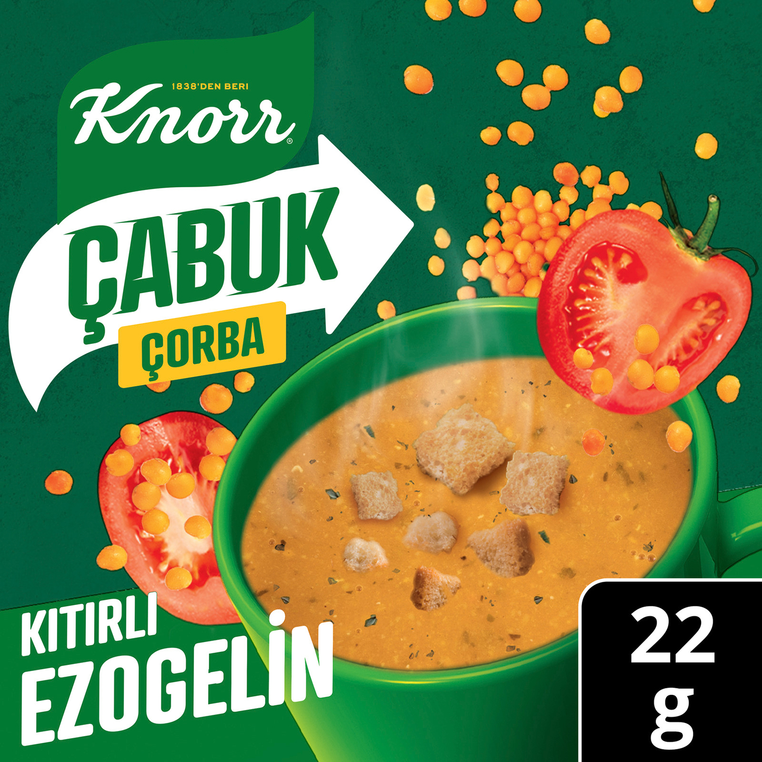Knorr Çabuk Çorba Ezogelin 22 g