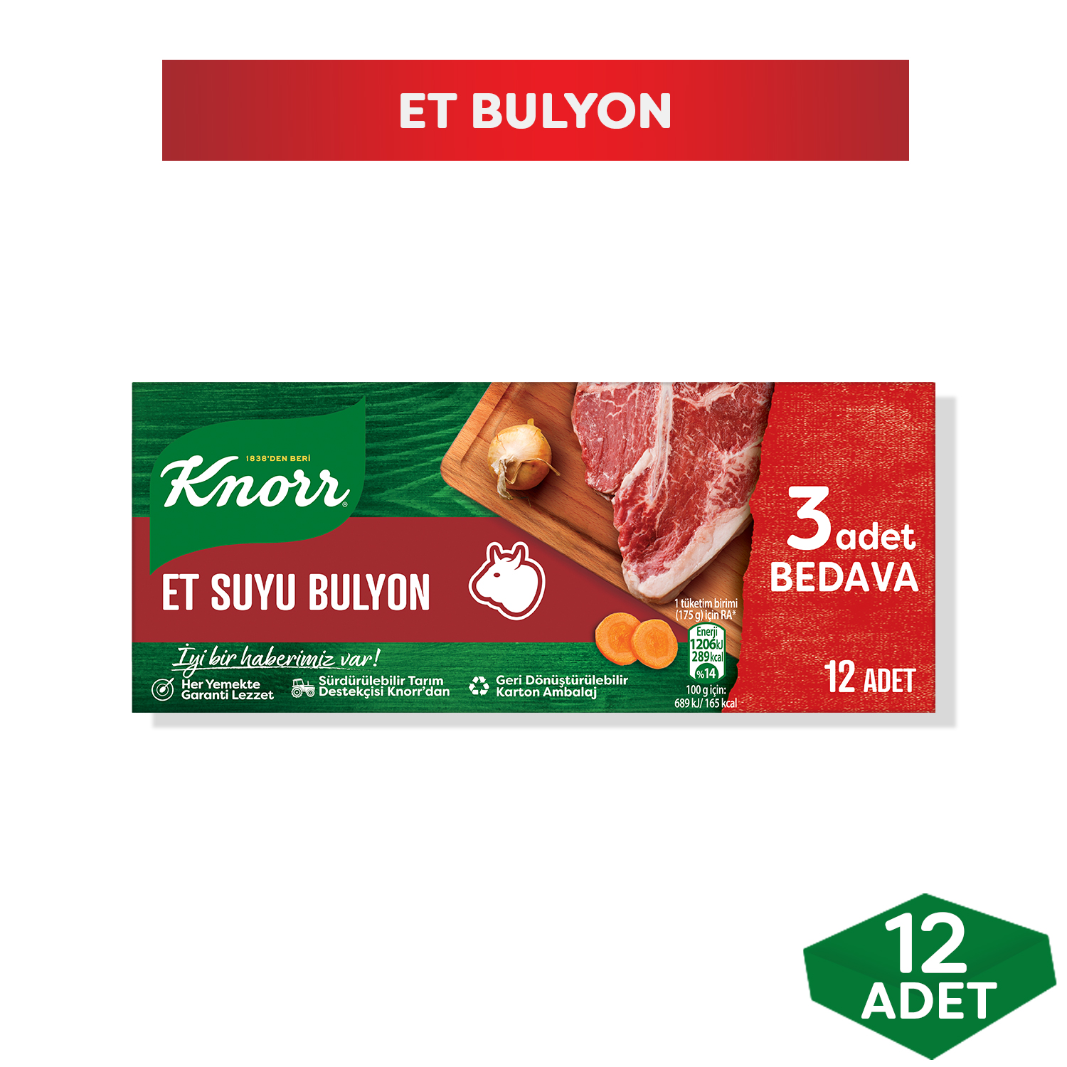 Knorr Et Suyu Bulyon 120 g