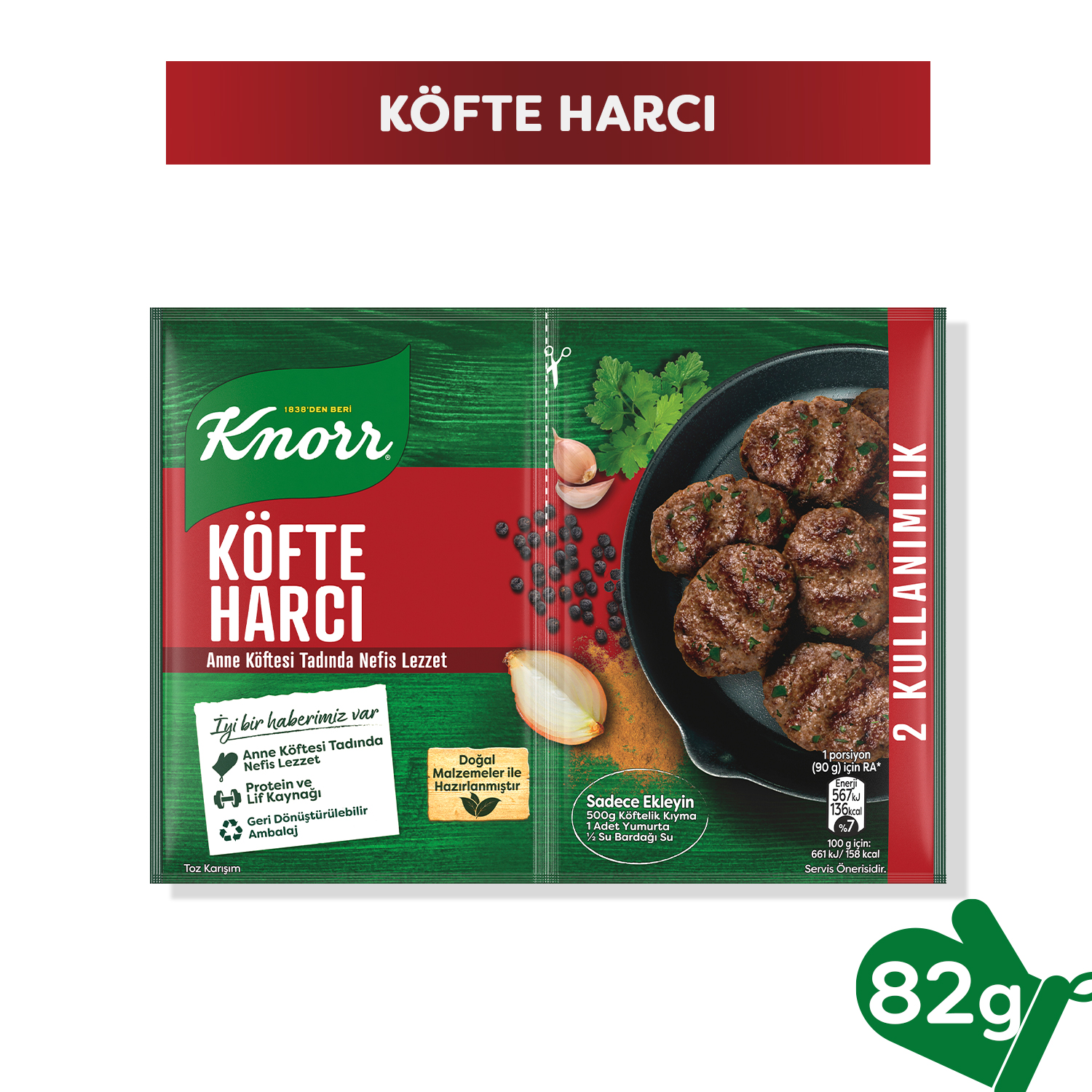 Knorr Köfte Harcı 82 g