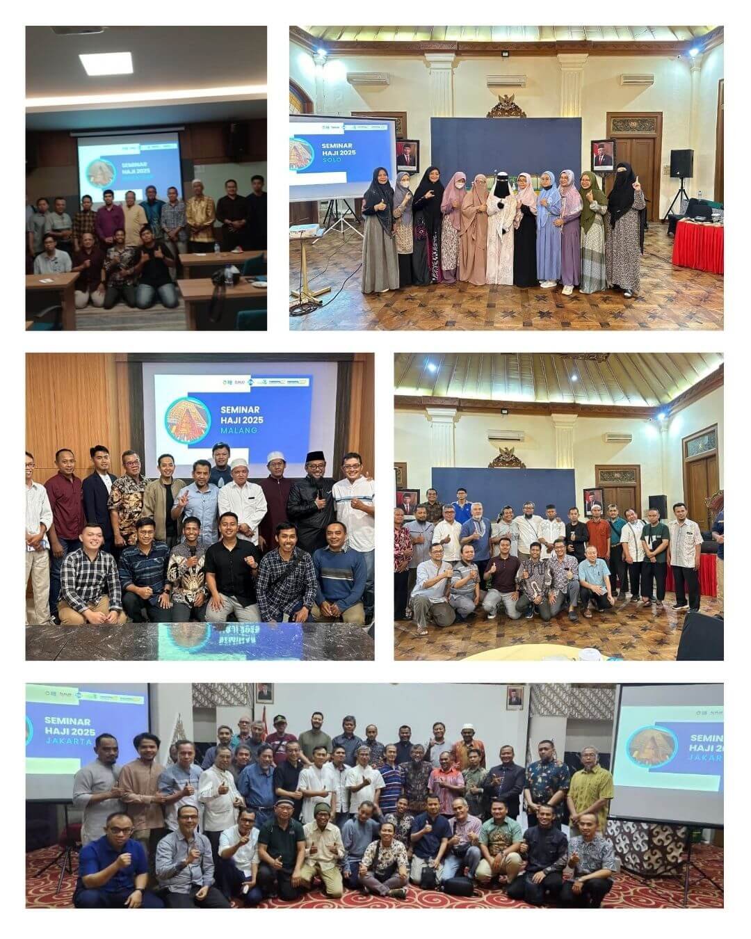 Dokumentasi seminar haji offline Mentoring Haji