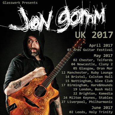 Support Jon Gomm Live