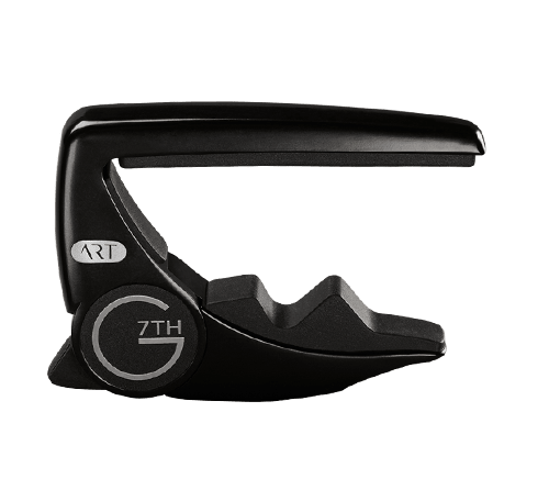 G7th, The Capo Company-G7th Performance 3 guitar capo for acoustic and  electric guitars (Steel String Satin Black)