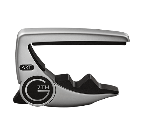 G7th, The Capo Company-G7th Performance 3 guitar capo for acoustic and  electric guitars (Steel String Silver)