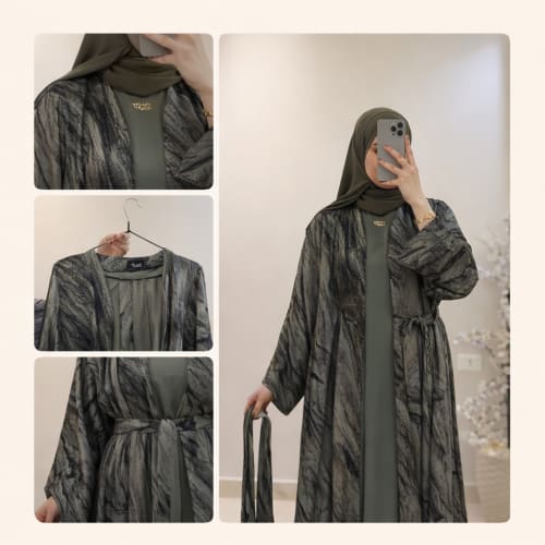 Abaya marbre