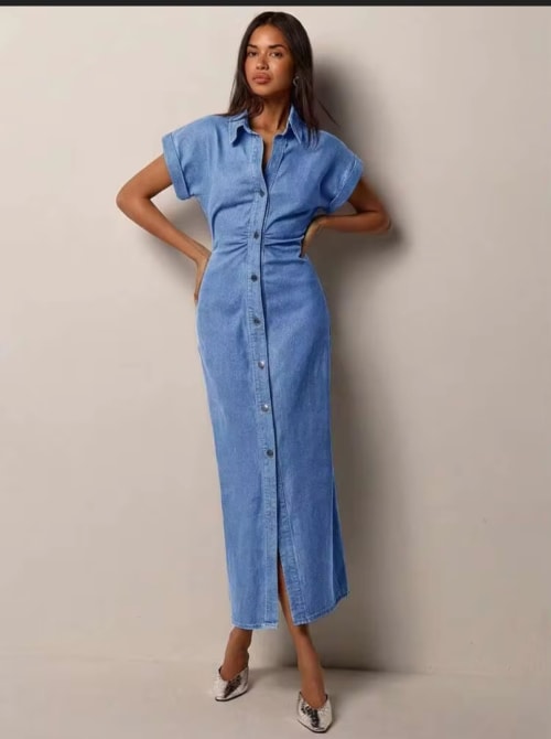 Robe Longue en Jean
