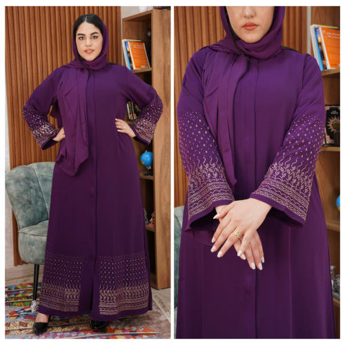 عباية  إماراتية ستراس بالفولار
