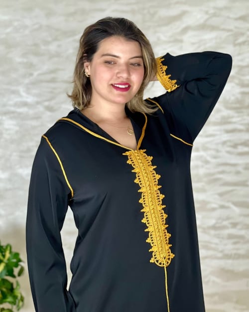 (S) جلابة الطرزة المغربية الأصيلة