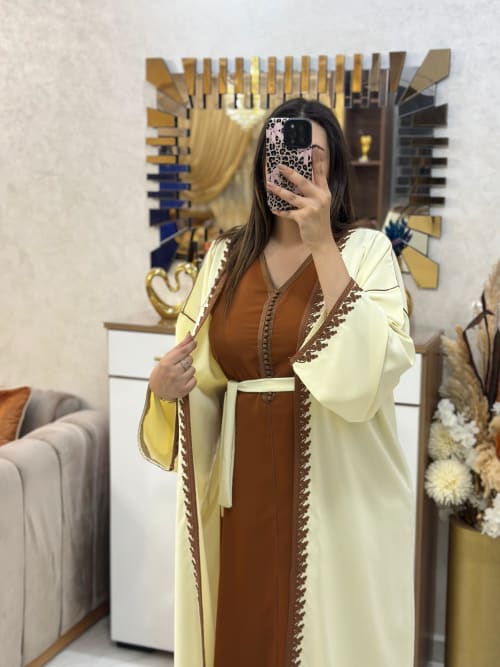 قفطان دوبياس بالحزام