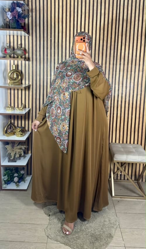 عباية نواعم بالفولار