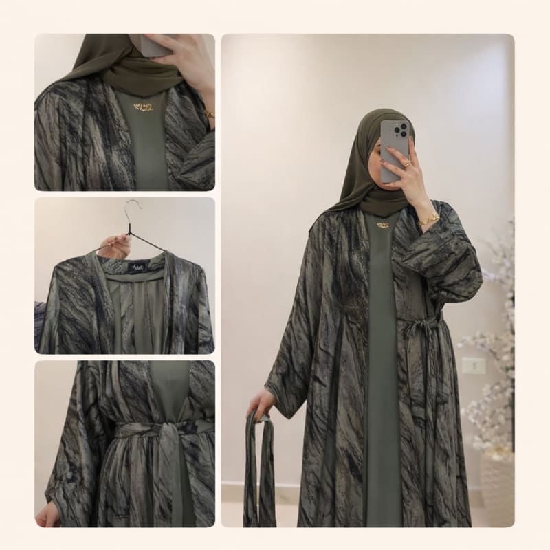 Abaya marbre