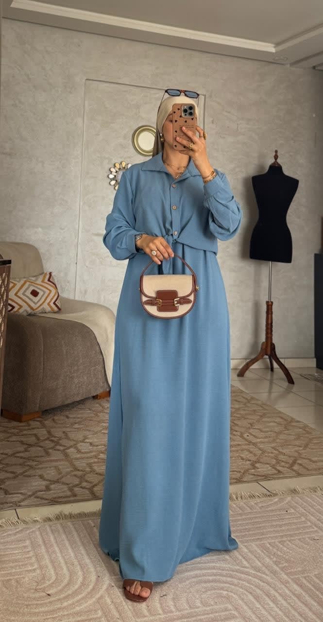 Ensemble robe chemise zara
