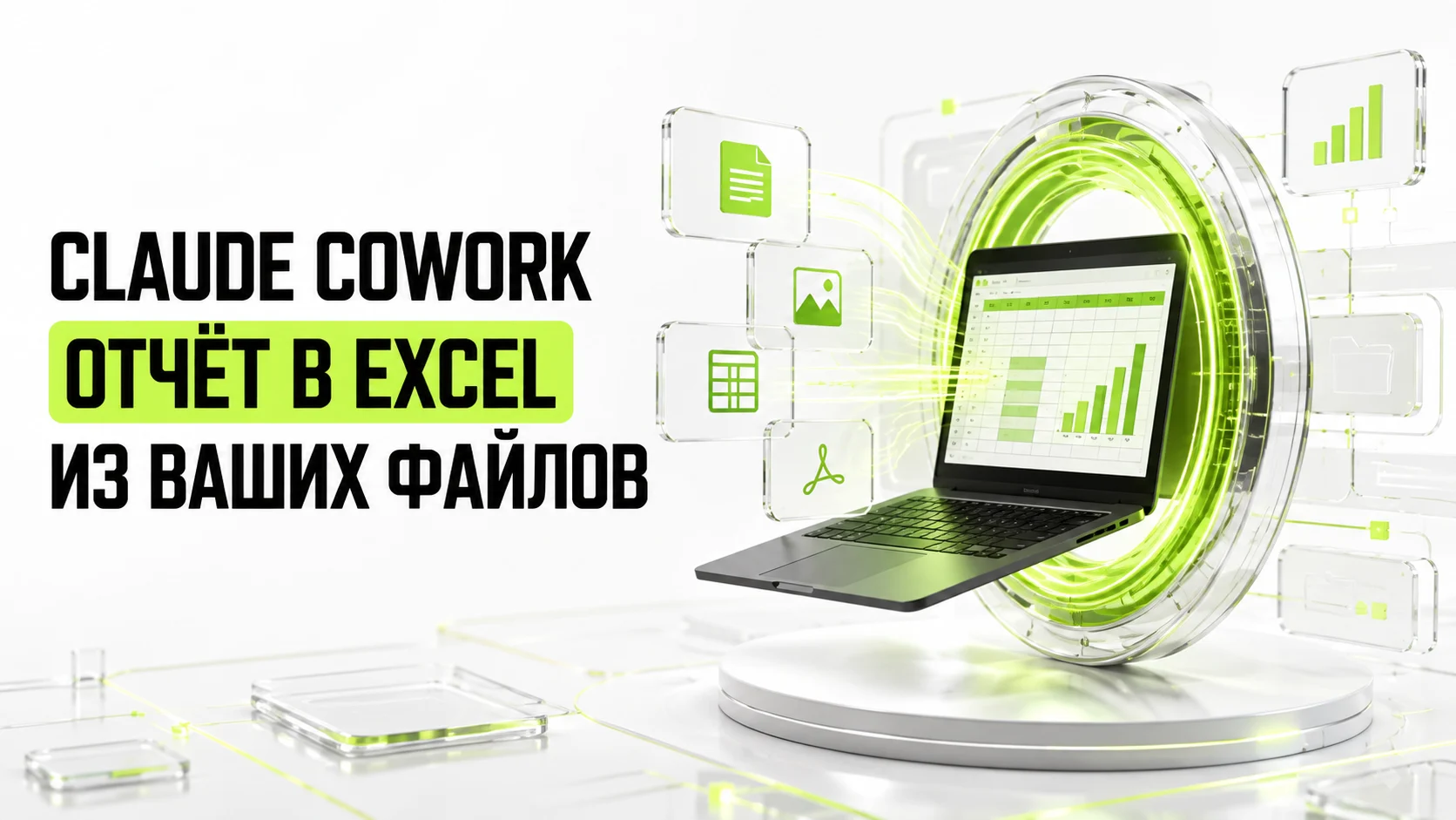 Claude Cowork и Excel: как собрать отчёт из нескольких файлов