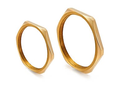 brass hex locknut (20mm to 75mm) | cable gland & conduit lock nut | cabtek | made in india Brass Hex Locknut (20mm to 75mm)