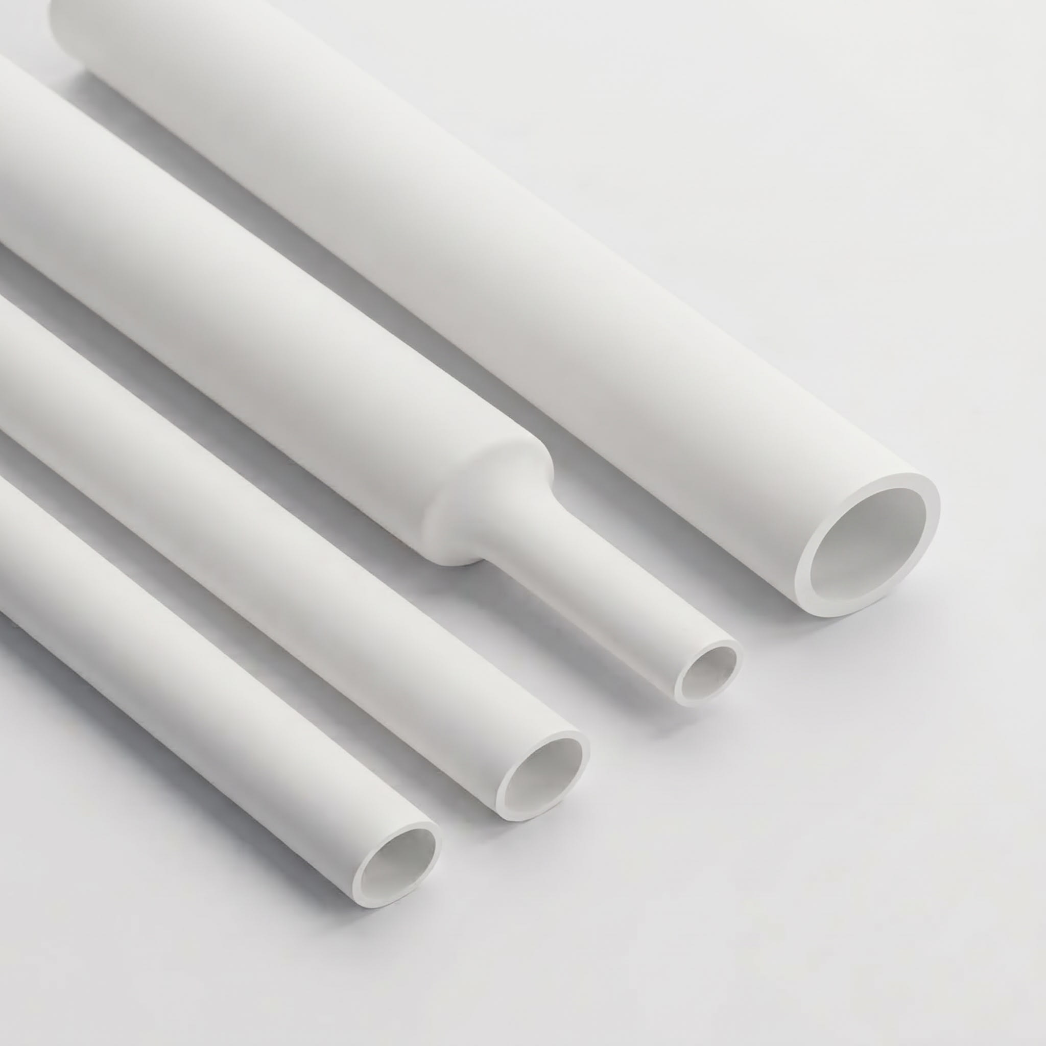 White Heat Shrink Sleeve