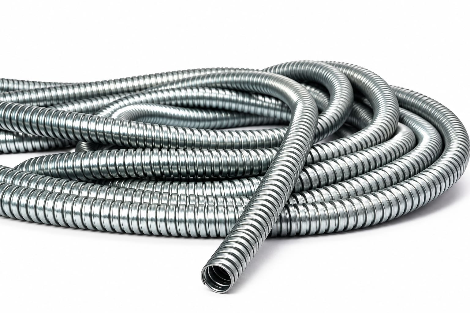 gi flexible conduit roll | 20mm & 25mm | galvanized steel flexible conduit | made in india GI Flexible Conduit Roll