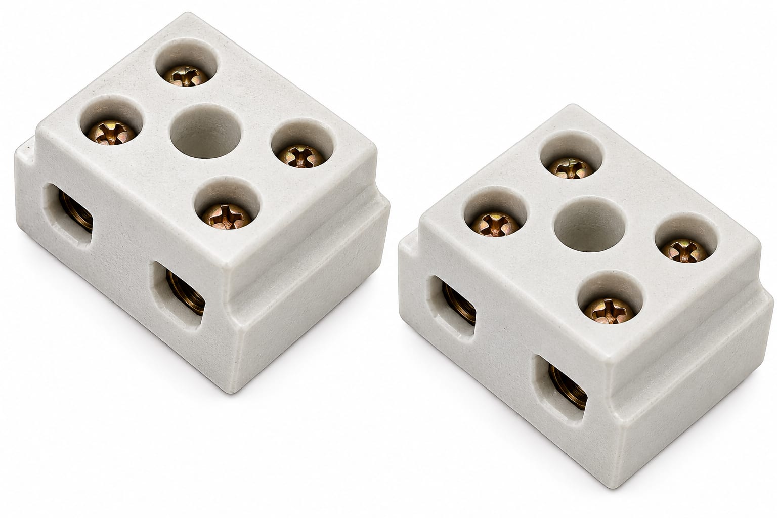 porcelain connector (ceramic connector) 2 way & 3 way | 5a to 100a | made in india Porcelain Connector (Ceramic Connector) 2 Way & 3 Way