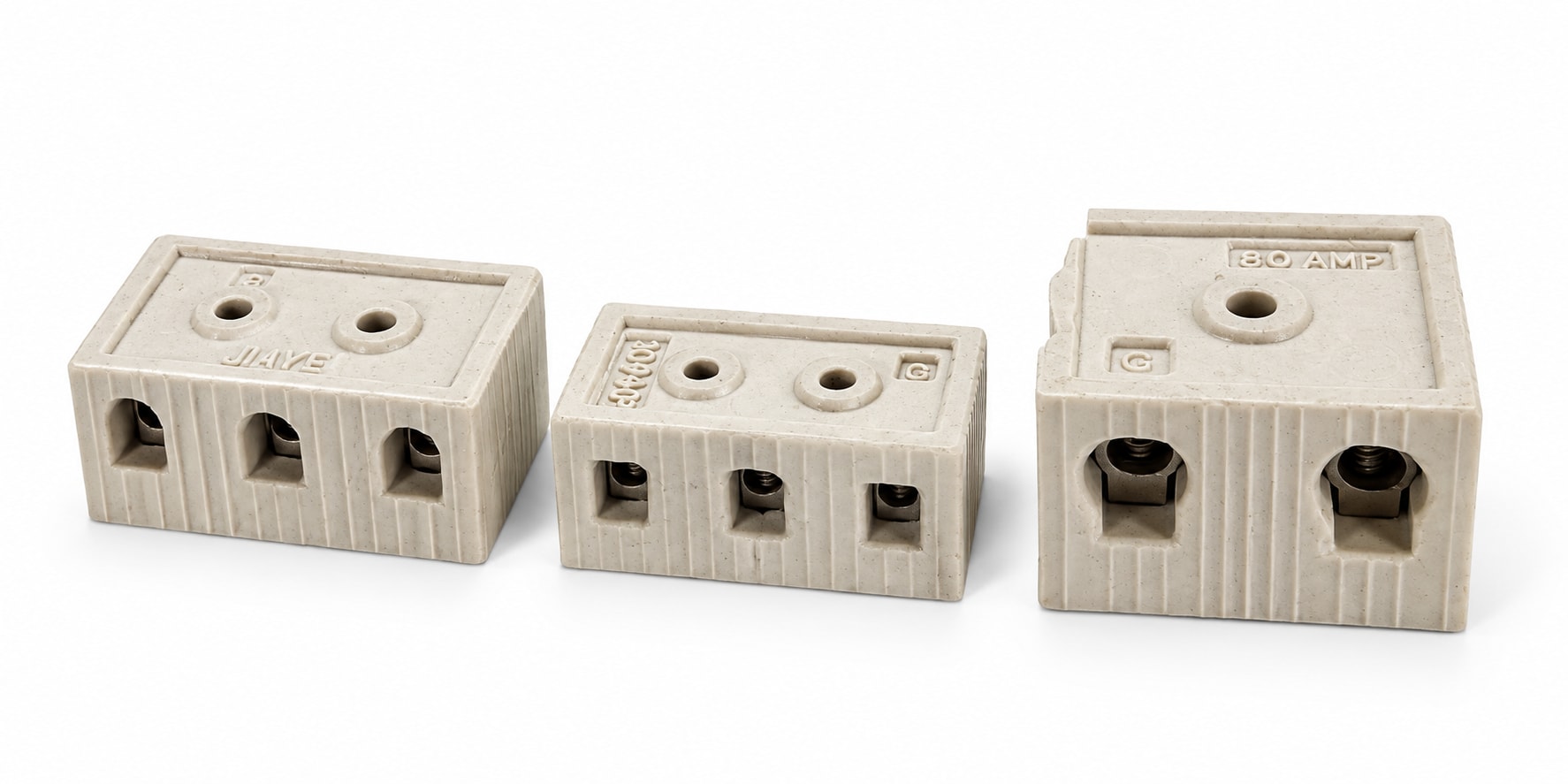 Porcelain Connector (Ceramic Connector) 2 Way & 3 Way