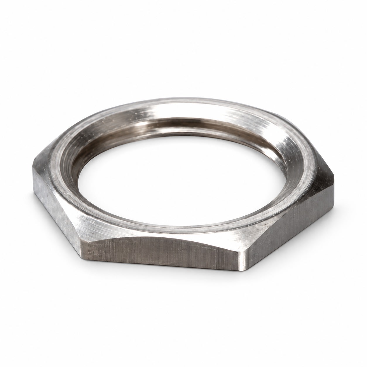 hq p108 nickel plated brass hex locknut m16 to m