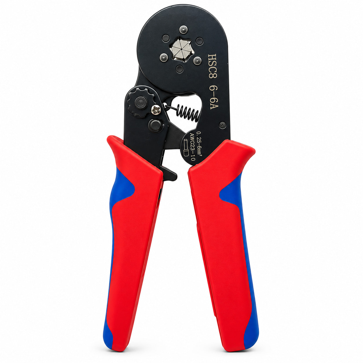 hsc8 6 6 hexagonal bootlace ferrule crimping plier (0.25mm² 6.0mm²) | zain hsc8 6 6 hexagonal bootlace ferrule crimping plier (0.25mm² 6.0mm²) | zain
