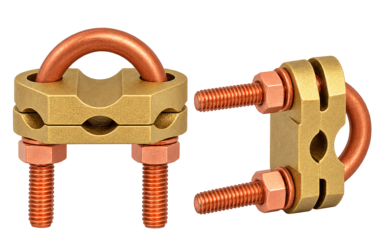 double plate u bolt rod to cable clamp | made in india double plate u bolt rod to cable clamp | made in india