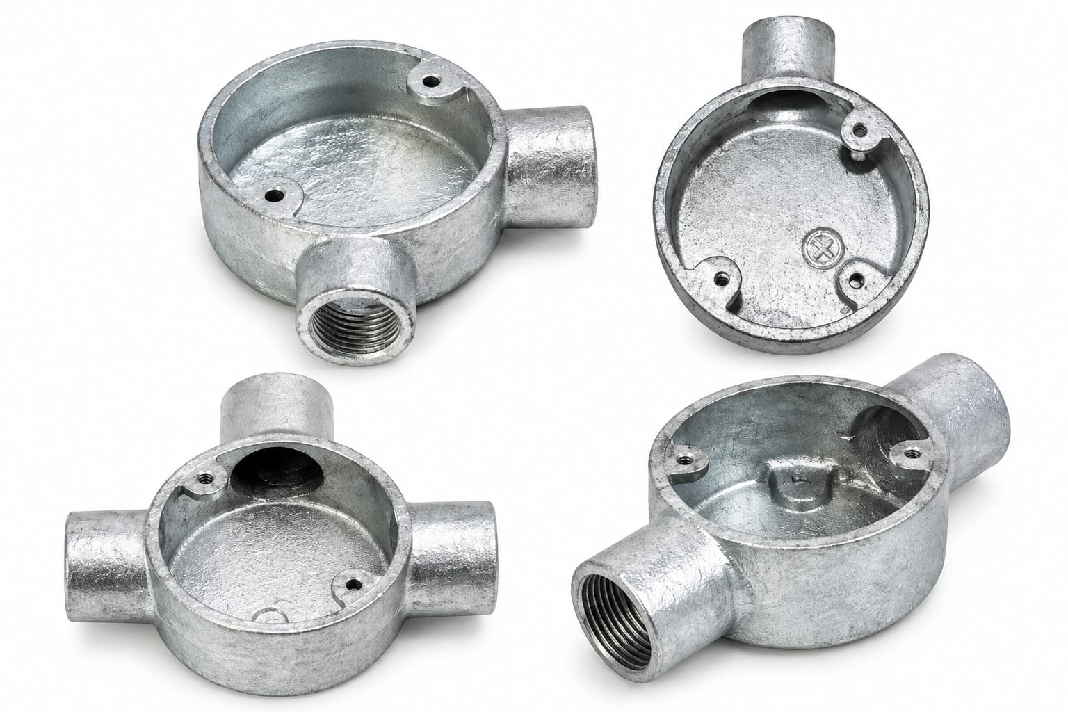 20mm gi circular junction box | 1 way, 2 way, 3 way, 4 way, angle way, h way & y way type | made in india 20mm gi circular junction box | 1 way, 2 way, 3 way, 4 way, angle way, h way & y way type | made in india