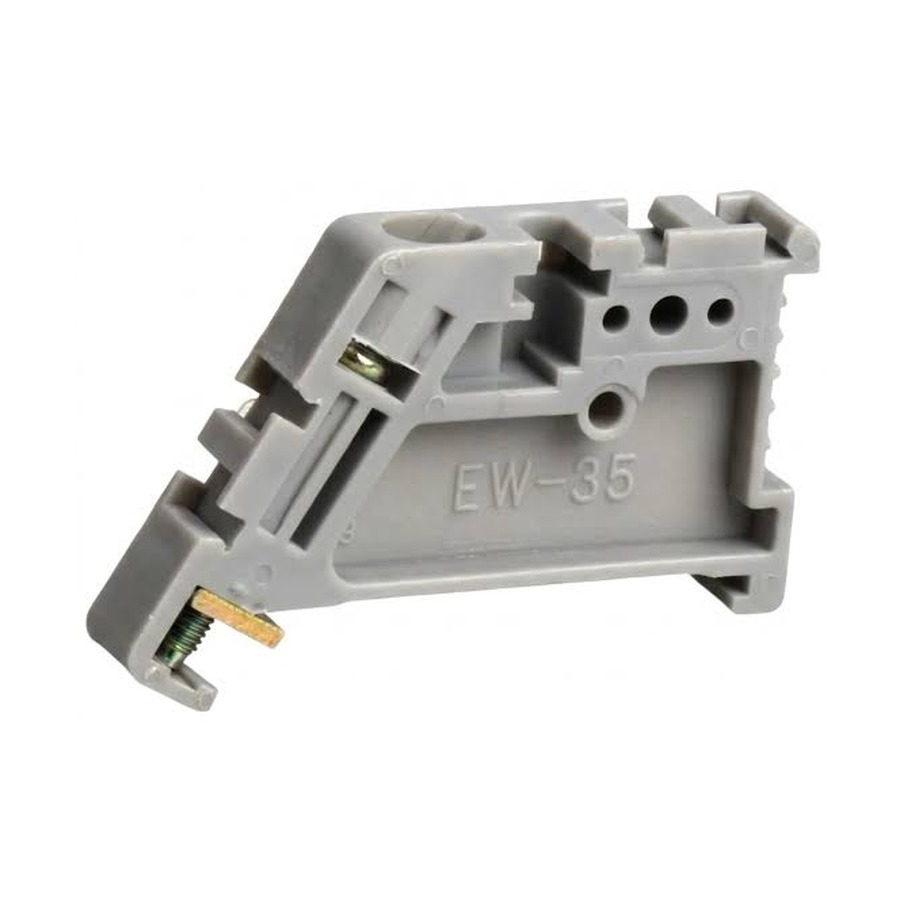 EW-35 DIN Rail End Stopper| 35mm Rail Mounting | Terminal Block End Clamp | ZAIN