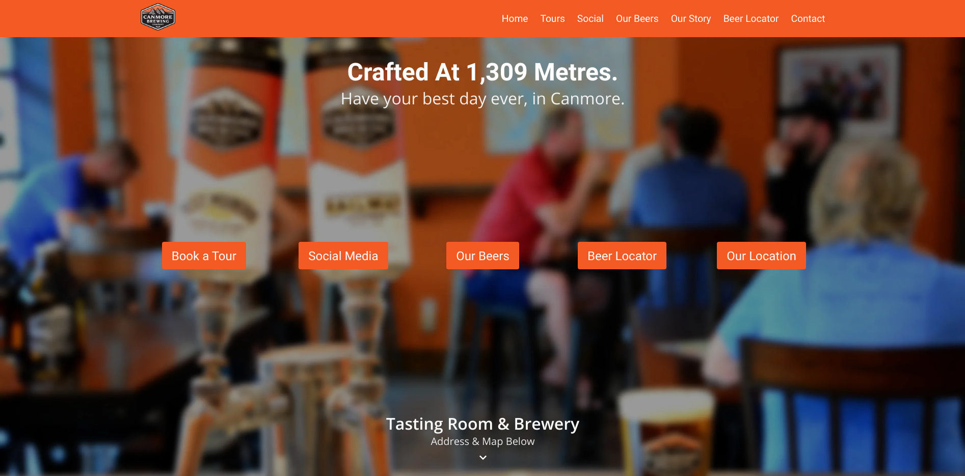 Sunset in the mountains