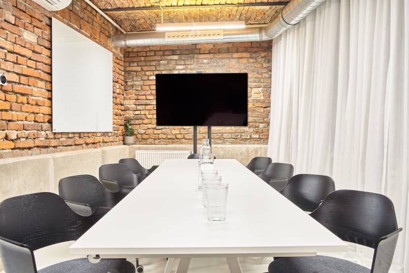 8-Person Meeting Room (Floor -1) at Cluster Stare Podgórze | Gable