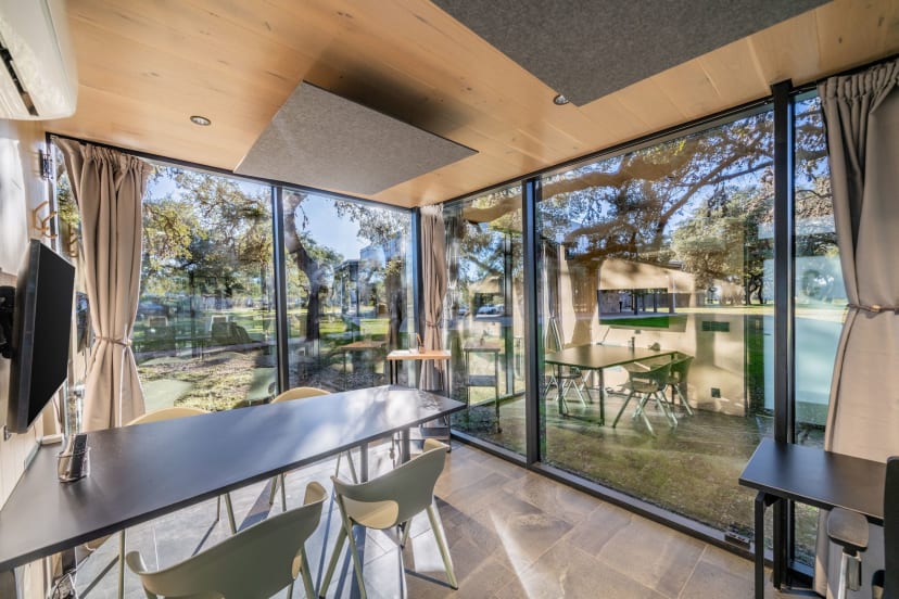 Meeting room with a Panoramic View at REMO Workspaces Canyon Springs ...