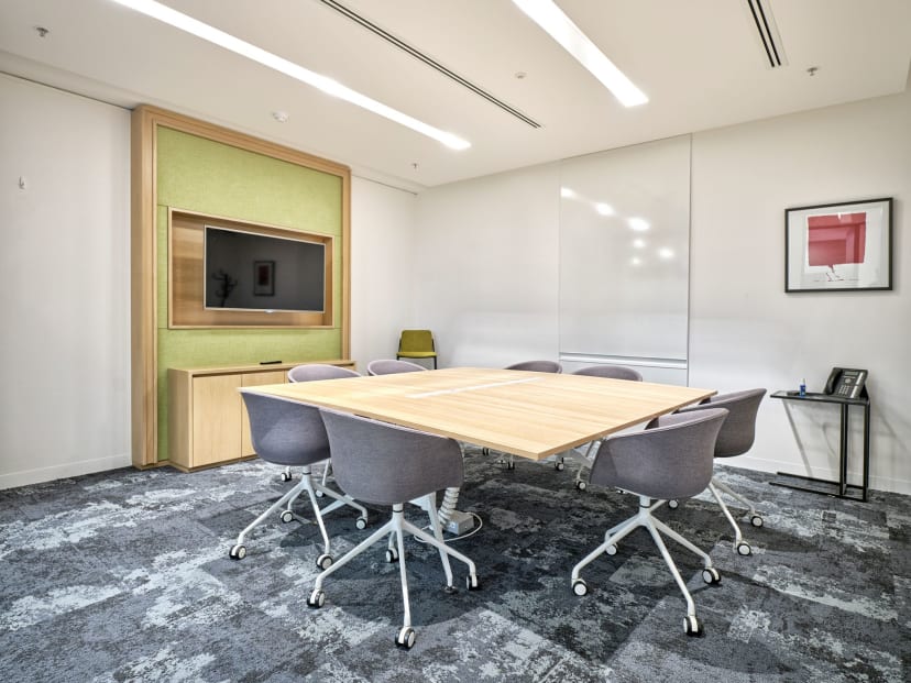 8 Person meeting room at @Workspaces HWT Tower | Gable