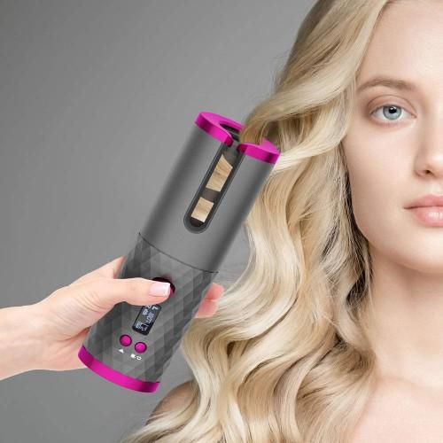 Cordless Hair Curler - Gadgetly Cordless Hair Curler - Gadgetly