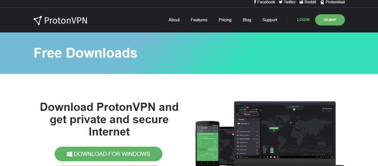 download proton vpn for free