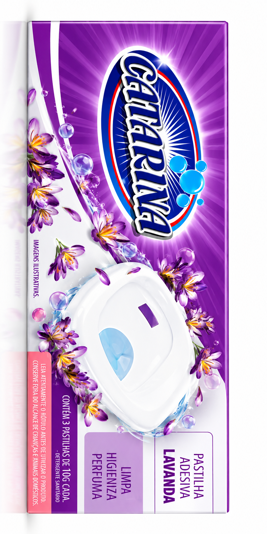 Gel Adesivo Sanitário Lavanda