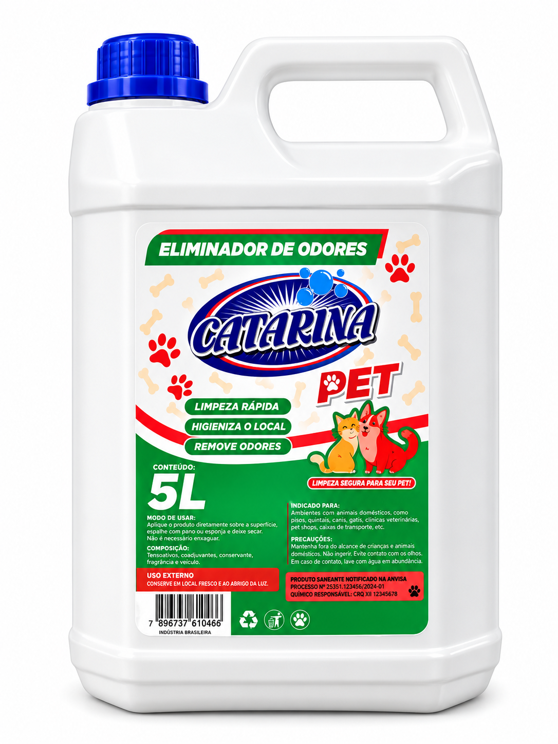 Eliminador de Odores Pet 5L