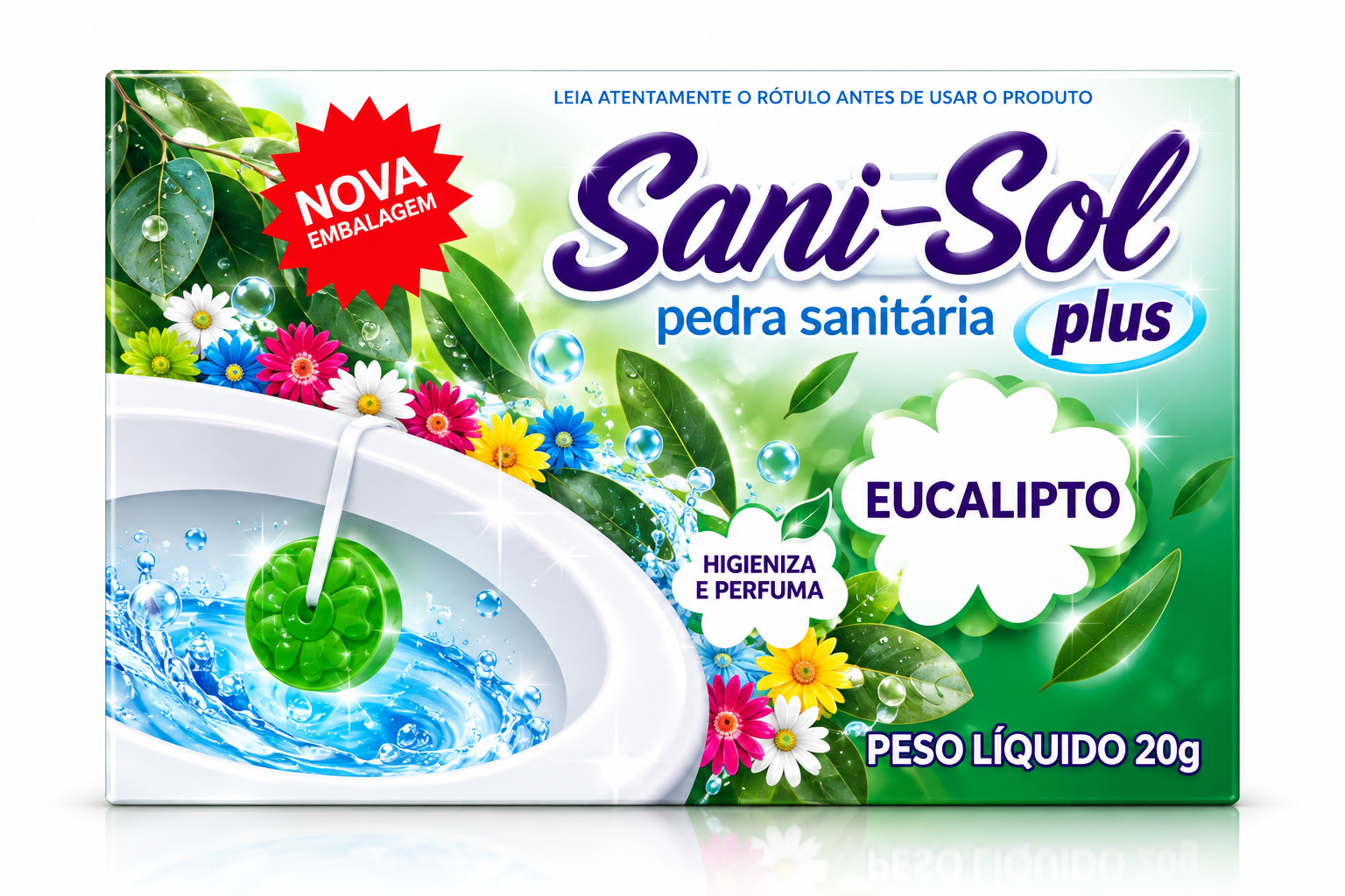 Pedra Sanitário Eucalipto