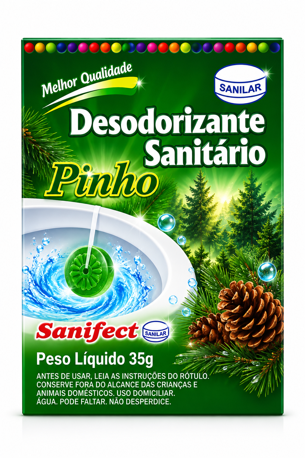 Desorizante Sanitário Pinho