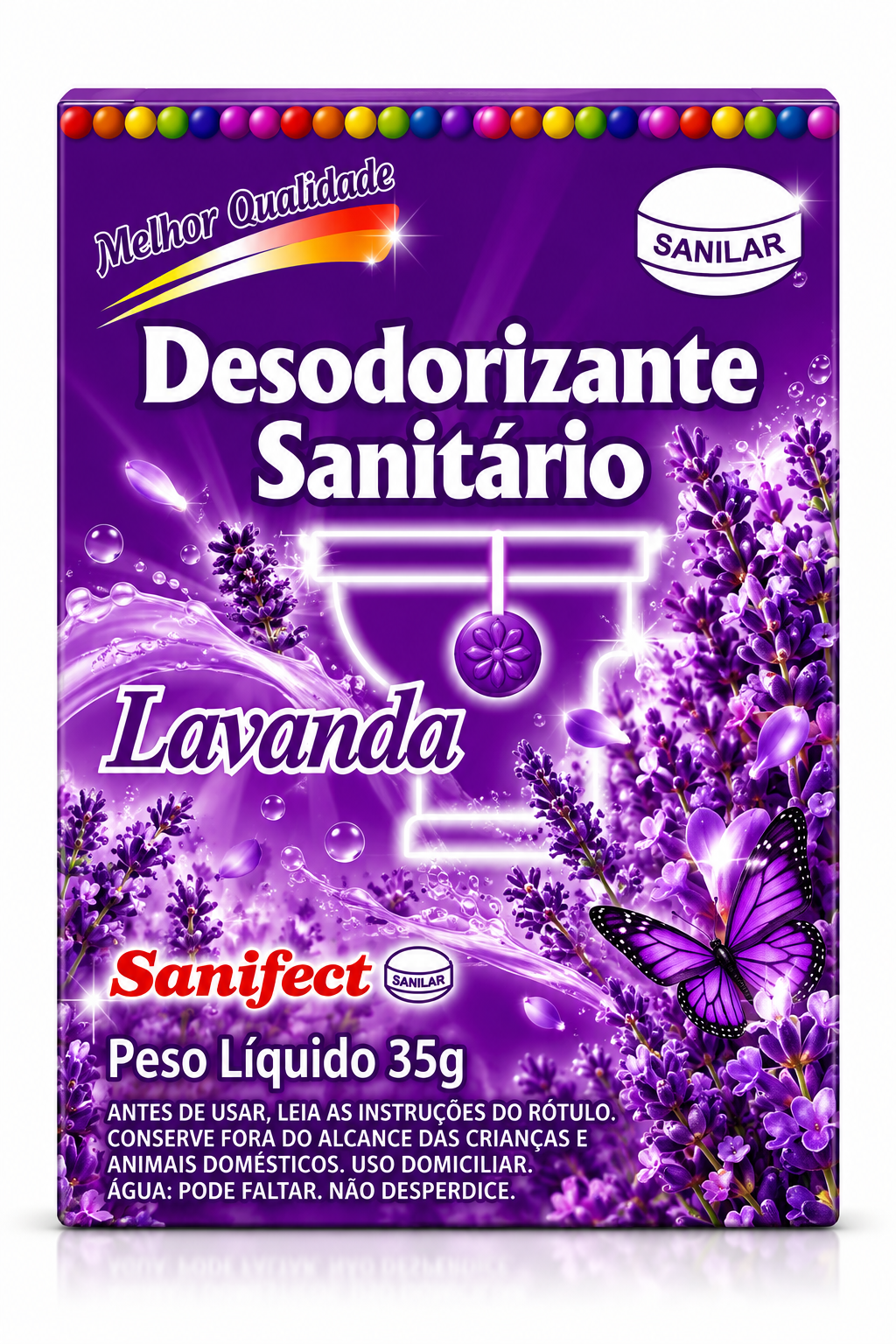 Desorizante Sanitário Lavanda