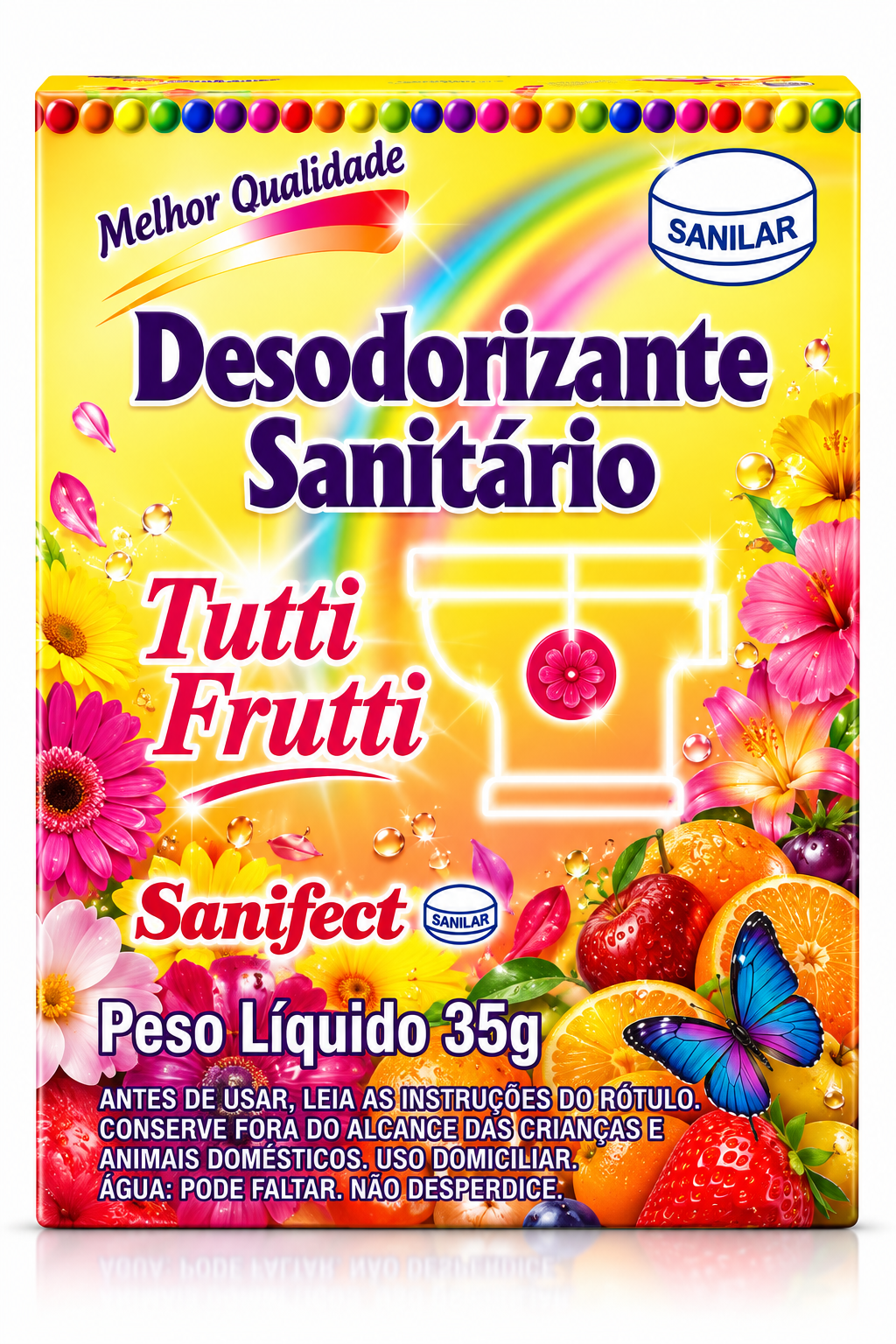Desorizante Sanitário Tutti Frutti